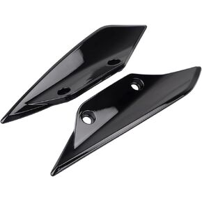 Black Air Deflectors Motorcycle Front Side Spoiler Winglets Fairing ABS for B-MW S1000RR 2009-2014 in Kuwait
