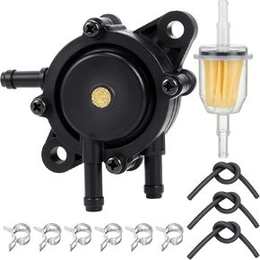 Fuel Pump with Filter and Oil Hose, Replace 491922 691034 692313 808492 808656, Golf Cart Fuel Pump for Yamaha G22 G29, Kohler 24 393, Honda 16700-Z0J-003, Kawasaki 49040-7001 in Kuwait
