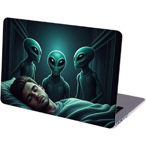 Compatible with MacBook Air 13.6-inch, Hard Shell Case with Keyboard Cover and Screen Protector (A2681, M2 chip / A3113, M3 chip / A3240, M4 chip, 2022-2025 Release) - Aliens MC22652 in Kuwait