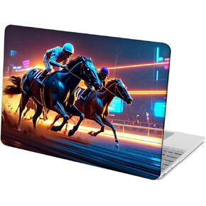 Compatible with Surface Laptop 5/4/3 13.5 inch, Hard Shell Case with Keyboard Cover and Screen Protector (Models:1951&1868, 2022 2021 2019 Release) - Horses MC22556 in Kuwait