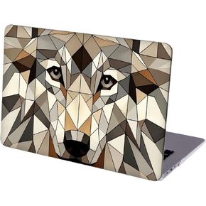 Compatible with MacBook Air 15.3-inch, Hard Shell Case with Keyboard Cover and Screen Protector (A2941, M2 Chip / A3114, M3 Chip / A3241, M4 Chip, 2023-2025 Release) - Wolf MC22740 in Saudi Arabia