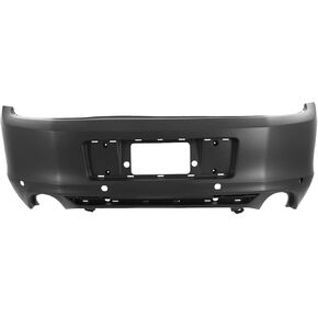 MBI AUTO - Primered, Rear Bumper Cover Replacement for 2013 2014 Ford Mustang Base GT 13 14, FO1100686 in Kuwait