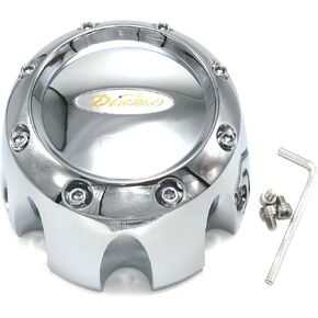 Diamo 3 bolt Chrome Wheel RIm 8 Lug Center Cap D-8 538-B170-8H LG0601-48 in Saudi Arabia