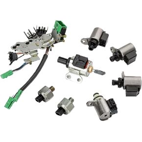 Suitable Compatible for Nissan Dodge car parts JF011E RE0F10A CVT transmission solenoid valve kit 8-piece set cars accessories tools in Kuwait