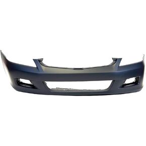FitParts Compatible With Front Bumper Cover Fascia 2006-2007 Honda Accord CAPA Sedan EX LX SE Hybrid 06-07. New, Primed and Ready for Paint. With Fog Light Holes. HO1000235 04711SDLA90ZZ in Kuwait