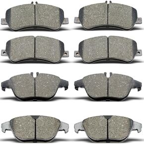 D1341 D1406 Front Rear Ceramic Brake Pads Set Fit For 2013-2015 Mercedes-Benz GLK250, 2010-2015 Mercedes-Benz GLK350 in Kuwait
