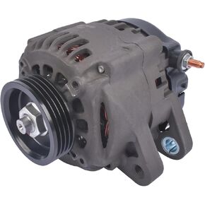 8M0062515 12V 55A Alternator Compatible with Mercury Marine 135.0HP, 150.0HP, 150.0HP ProXS, 150.0HP SeaPro Engines, 4-Groove Pulley 64mm OD, Replace# 8M0057693 8M0065239 in Kuwait