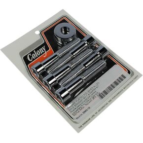 Colony Rear Pulley Bolt Kit 3 Pieces, Steel, Zinc Finish, Round Shape, Powersports Fasteners, ATV UTV Motorcycle Applications in Kuwait