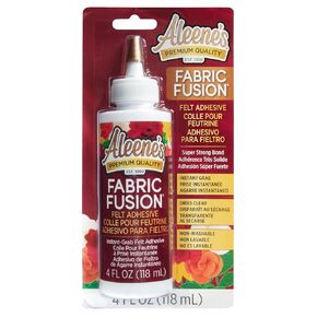 ALEENE FABCY FUSION DERIMENT FABLE DELAD 4 FL. أوز. غراء القماش القابل للغسل للملابس ، الدنيم ، الجلود ، البقع ، البوليستر ، القطن ، الأقمشة ، الجفاف مرنة in Saudi Arabia