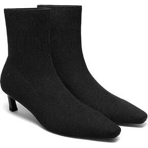 VIVAIA Rita Women's Ankle Boots with Detachable Leg Warmers, Mini Square Toe Kitten Heel Booties, Fashion Comfortable for Daily Outfit in Kuwait