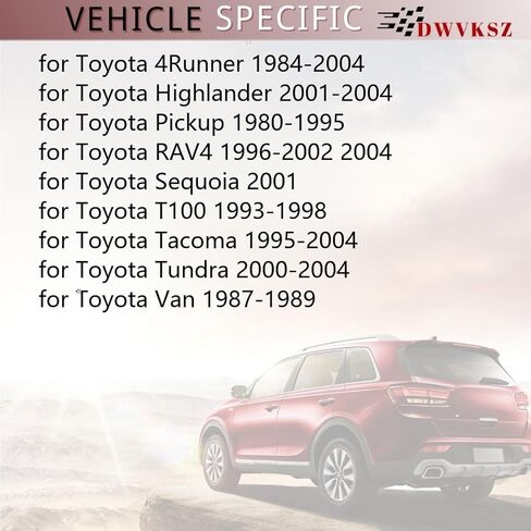 Rear Transfer Case Output Shaft Seal Replace for Toyota Pickup 2.4L 4WD Manual 1981 1982 1983 1984 1985 1986 1987 1988 1989 1990 1991 1992 1993 1994 1995 (1x) in Kuwait