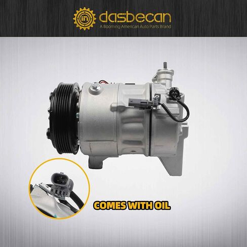 Dasbecan Air Compressor Compatible with 2013-2022 Buick Enclave, 2013-2022 Chevrolet Traverse 3.6L, 2013-2016 GMC Acadia 3.6L Air Conditioning Replaces# 68322 in Saudi Arabia