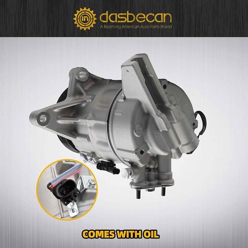 Dasbecan Air Compressor Compatible with 2013-2022 Buick Enclave, 2013-2022 Chevrolet Traverse 3.6L, 2013-2016 GMC Acadia 3.6L Air Conditioning Replaces# 68322 in Saudi Arabia