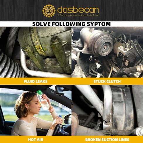 Dasbecan Air Compressor Compatible with 2013-2022 Buick Enclave, 2013-2022 Chevrolet Traverse 3.6L, 2013-2016 GMC Acadia 3.6L Air Conditioning Replaces# 68322 in Saudi Arabia
