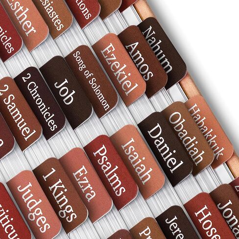 Mr. Pen- Bible Tabs, 75 Tabs, Hot Chocolate Glow, Laminated Bible Tabs for Women and Men, Bible Tabs for Study Bible, Bible Index Tabs, Bible Book Tabs, Bible Labels Tabs, Mr Pen Bible Tabs in Saudi Arabia