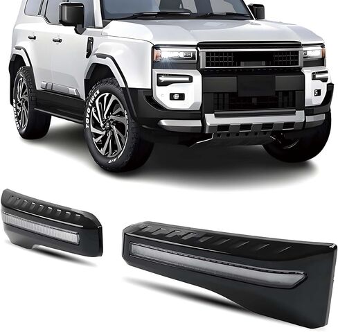 Roof Spoiler Rear Wing Compatible with 2024 2025 Toyota Land Cruiser J250 Prado LC250 Gloss Black,Factory OE Style in Kuwait