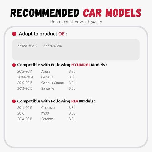 35320-3C210/مضخة وقود عالية الضغط/متوافقة مع هيونداي أزيرا، جينيسيس، جينيسيس كوبيه، سانتا في؛ متوافقة مع كيا كادينزا، K900، سورينتو/OEM: 353203C210 in Kuwait