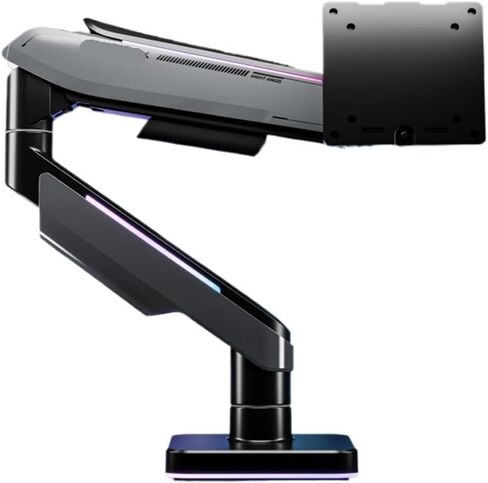 E-sports hairtail screen monitor bracket curved screen RGB pneumatic computer lifting mechanical cantilever T18-1H in Saudi Arabia