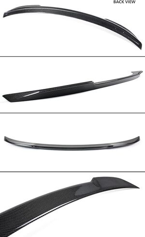 CS Style High Kick Carbon Fiber Trunk Lid Spoiler Wing Compatible for 2015-2020 BMW F82 M4 in Kuwait