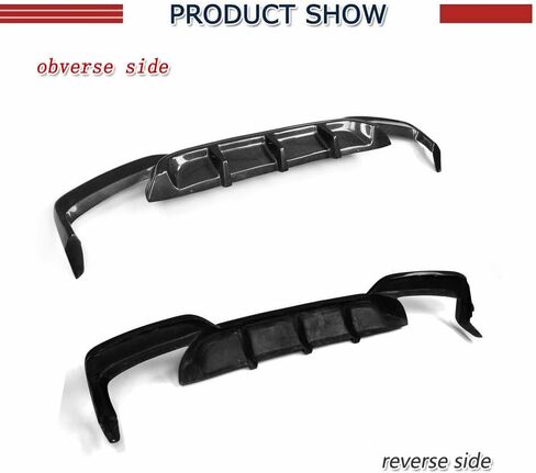 M6 Rear Bumper Lip Diffuser Compatible with BMW 6 Series F06 F12 F13 640i 650i M Sport M6 2013-2018 Gloss Black FRP Rear Bumper Cover Lower Lip Spoiler Valance Protector Factory Outlet in Saudi Arabia