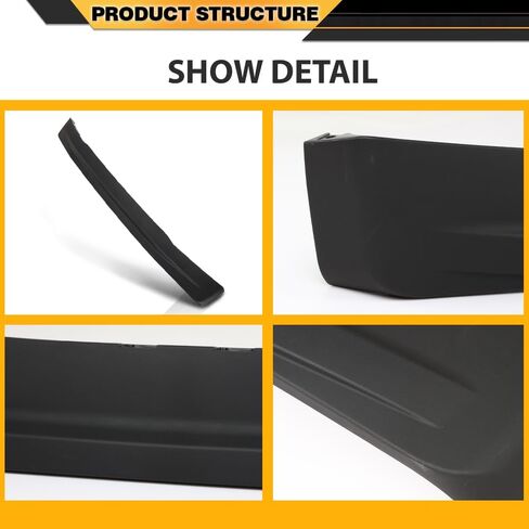Front Lower Air Deflector Valance Panel Compatible with Ford F250 F350 F450 F550 Super Duty Pickup 2017-2019, Fit for 4-Wheel Drive Models Black in Saudi Arabia