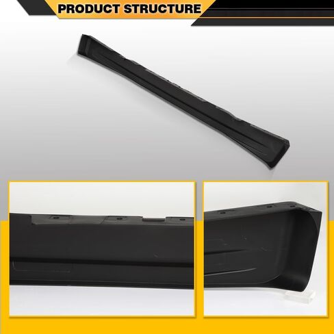 Front Lower Air Deflector Valance Panel Compatible with Ford F250 F350 F450 F550 Super Duty Pickup 2017-2019, Fit for 4-Wheel Drive Models Black in Saudi Arabia