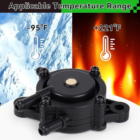 Fuel Pump with Filter and Oil Hose, Replace 491922 691034 692313 808492 808656, Golf Cart Fuel Pump for Yamaha G22 G29, Kohler 24 393, Honda 16700-Z0J-003, Kawasaki 49040-7001 in Kuwait