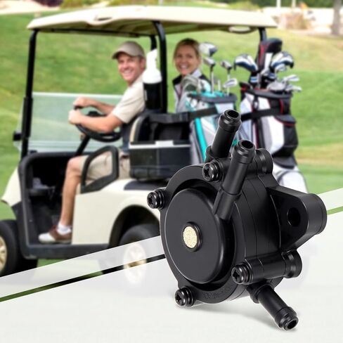 Fuel Pump with Filter and Oil Hose, Replace 491922 691034 692313 808492 808656, Golf Cart Fuel Pump for Yamaha G22 G29, Kohler 24 393, Honda 16700-Z0J-003, Kawasaki 49040-7001 in Kuwait