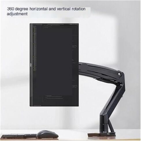 حامل شاشة 22-35 بوصة، حامل شاشة كمبيوتر مكتبي مرتفع، حامل دوار، شاشة أفقية ورأسية F100A in Kuwait