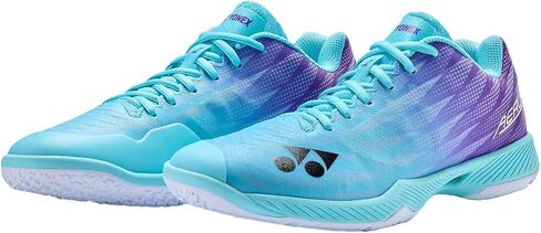 YONEX Men's Power Cushion Aerus Z Badminton Shoes - Durable Lightweight Breathable Sport Shoes for Superior Traction, Indigo in Saudi Arabia
