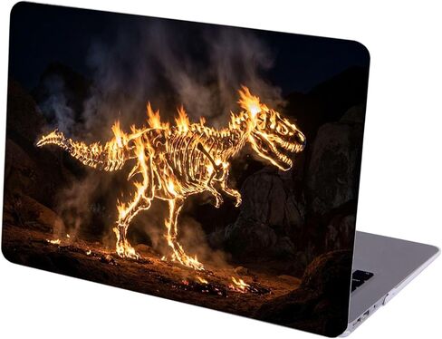 Compatible with MacBook Pro 16-inch, Hard Shell Case with Keyboard Cover and Screen Protector (A2485, M1 / A2780 M2 / A2991 M3 / A3403 A3186 M4, 2021-2025 Release) - Dinosaurs MC22864 in Saudi Arabia