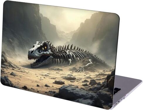 Compatible with MacBook Pro 16-inch, Hard Shell Case with Keyboard Cover and Screen Protector (A2485, M1 / A2780 M2 / A2991 M3 / A3403 A3186 M4, 2021-2025 Release) - Dinosaurs MC22864 in Saudi Arabia