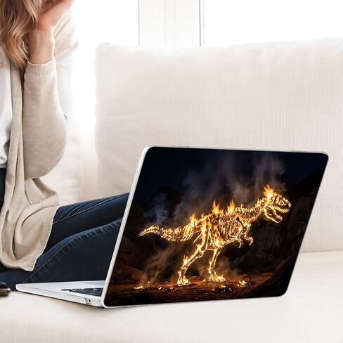 Compatible with MacBook Pro 16-inch, Hard Shell Case with Keyboard Cover and Screen Protector (A2485, M1 / A2780 M2 / A2991 M3 / A3403 A3186 M4, 2021-2025 Release) - Dinosaurs MC22864 in Saudi Arabia