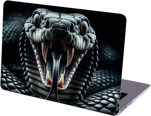 Compatible with MacBook Pro 16-inch, Hard Shell Case with Keyboard Cover and Screen Protector (A2141, 2020 2019 Release) - Snakes MC23403 in Saudi Arabia