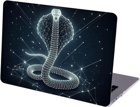 Compatible with MacBook Pro 16-inch, Hard Shell Case with Keyboard Cover and Screen Protector (A2141, 2020 2019 Release) - Snakes MC23403 in Saudi Arabia