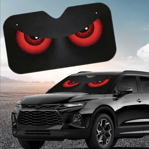 Car Sun Shade for Windshield Blocks UV Rays Visor Protector Foldable Sun Shield with 4 Free Suction Cups, Truck SUV Accessories - Turtle Pattern in Saudi Arabia