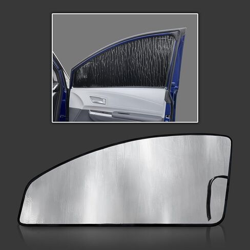 GalaxyAutoShield Custom Fit Reflective Windshield Sun Shade Compatible with 2021 2022 2023 2024 2025 2026 Toyota Sienna Minivan, Insulated Privacy Blockout UV Reflector Protection -Made in USA in Saudi Arabia