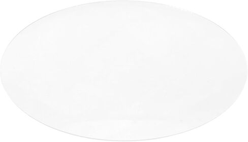 Healifty Round Convex Clock Repair Glass - 144mm/5.66" Domed Mantel Clock Lens - Transparent Decorative Glass Face for DIY Table Wall Replacement in Saudi Arabia