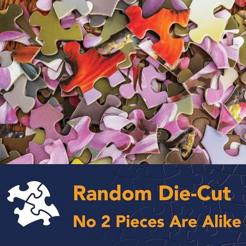 Bits and Pieces - 500 Piece Jigsaw Puzzle for Adults - 18" x 24" - First Winter - 500 pc Large Pieces Snowy Foxes Jigsaw by Stewart in Kuwait