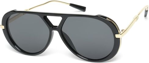 نظارات كينبو ريترو الذهبية أفياتور للنساء والرجال العصرية كبيرة الحجم الطيارين نظارات شمسية 70s ظلال عتيقة in Kuwait