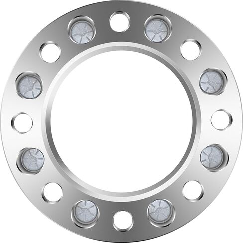 ECCPP 2 قطعة 8 محولات عجلة العروة تحويل 2 بوصة تغيير نمط الترباس من 8x6.5 إلى 8x180 لسيارة شيفروليه إكسبريس 2500 3500 سيلفرادو 2500 HD 3500HD لسييرا 2500 HD-تعمل فقط مع عجلات 8x180 in Saudi Arabia