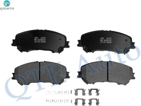PM Auto Set of 8 Front-Rear Ceramic Brake Pads Replacement For 2017-2019 Nissan Rogue Sport in Saudi Arabia
