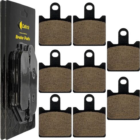 Caltric Front Brake Pads Compatible with Kawasaki Zx6R Zx-6R Ninja Zx600 Zx-600 2007-2013 in Saudi Arabia
