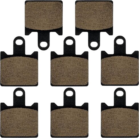 Caltric Front Brake Pads Compatible with Kawasaki Zx6R Zx-6R Ninja Zx600 Zx-600 2007-2013 in Saudi Arabia