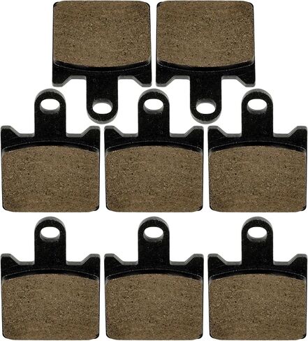 Caltric Front Brake Pads Compatible with Kawasaki Zx6R Zx-6R Ninja Zx600 Zx-600 2007-2013 in Saudi Arabia