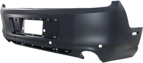 MBI AUTO - Primered, Rear Bumper Cover Replacement for 2013 2014 Ford Mustang Base GT 13 14, FO1100686 in Kuwait