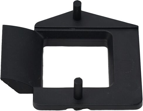 غطاء حامل قفل غطاء المحرك للغطاء الأمامي لسيارة لاند روفر لسيارة رينج روفر إيفوك وديسكفري لسيارة جاكوار XF البلاستيك الأسود OEM LR056535 LR075617 in Kuwait