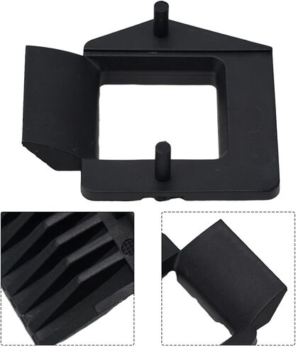 غطاء حامل قفل غطاء المحرك للغطاء الأمامي لسيارة لاند روفر لسيارة رينج روفر إيفوك وديسكفري لسيارة جاكوار XF البلاستيك الأسود OEM LR056535 LR075617 in Kuwait