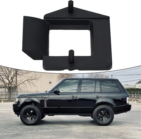 غطاء حامل قفل غطاء المحرك للغطاء الأمامي لسيارة لاند روفر لسيارة رينج روفر إيفوك وديسكفري لسيارة جاكوار XF البلاستيك الأسود OEM LR056535 LR075617 in Kuwait