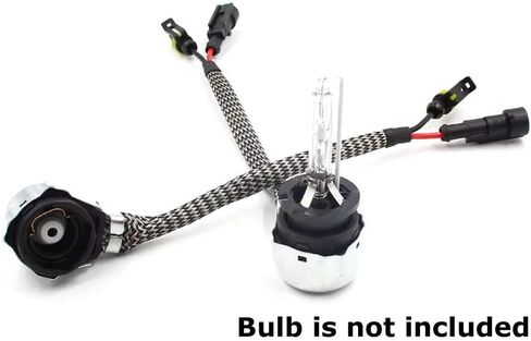 iJDMTOY OEM-Spec D2 AMP Adapters to D2S D2R Bulbs Converters Compatible with Aftermarket Ballast/Controller in Saudi Arabia